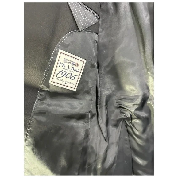 Bank Black Regal Fit 100% Wool Suit Dinner Suit Jacket